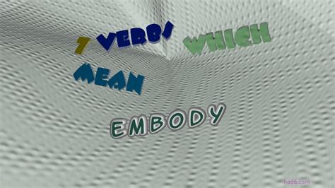 embodied synonym|Iba pa.